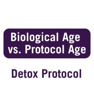 Detox Protocol - Biological Age vs. Protocol Age